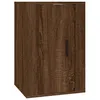 Image de vidaXL Meuble TV mural ChÃªne marron 40x34,5x60 cm