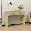 Image de vidaXL Table console Chêne sonoma 100x39x75 cm Bois d'ingénierie816779