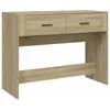 Image de Table Console ChÃªne Sonoma 100x39x75 Cm Bois D'ingÃ©nierie Vidaxl Vidaxl
