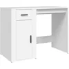 Image de vidaXL Bureau Blanc 100x49x75 cm Bois d'ingÃ©nierie