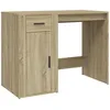 Image de vidaXL Vidaxl Bureau Chêne Sonoma 100x49x75 Cm Bois D'ingénierie