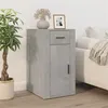Image de vidaXL Armoire de bureau Gris béton 40x49x75 cm Bois d'ingénierie816796