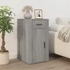Image de vidaXL Armoire de bureau Sonoma gris 40x49x75 cm Bois d'ingénierie816798