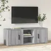 Image de vidaXL Meuble TV Sonoma gris 100x31,5x35 cm Bois d'ingénierie