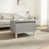 Image de vidaXL Table d'appoint Sonoma gris 50x46x35 cm Bois d'ingénierie