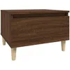 Image de vidaXL Vidaxl Table D'appoint Chêne Marron 50x46x35 Cm Bois D'ingénierie