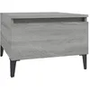 Image de vidaXL Vidaxl Table D'appoint Sonoma Gris 50x46x35 Cm Bois D'ingénierie