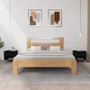 Image de vidaXL Tables de chevet 2 pcs Noir 50x46x50 cm Bois d’ingénierie819535