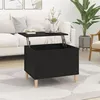 Image de vidaXL Table basse Noir 60x44,5x45 cm Bois d'ingénierie819565
