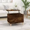 Image de vidaXL Table basse Chêne fumé 60x44,5x45 cm Bois d'ingénierie819569