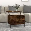 Image de vidaXL Table basse Chêne fumé 60x44,5x45 cm Bois d'ingénierie819577