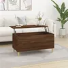 Image de vidaXL Table basse Chêne marron 90x44,5x45 cm Bois d'ingénierie819587