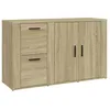 Image de Vidaxl Buffet ChÃªne Sonoma 100x33x59,5 Cm Bois D'ingÃ©nierie