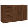 Image de vidaXL Vidaxl Buffet Chêne Marron 100x33x59,5 Cm Bois D'ingénierie