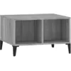 Image de vidaXL Table basse Sonoma gris 60x50x36,5 cm Bois d'ingÃ©nierie