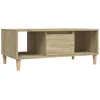 Image de vidaXL Vidaxl Table Basse Chêne Sonoma 90x50x36,5 Cm Bois D'ingénierie