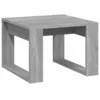 Image de vidaXL Table d'appoint Sonoma gris 50x50x35 cm Bois d'ingÃ©nierie