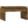 Image de vidaXL Table basse ChÃªne fumÃ© 68x50x38 cm Bois d'ingÃ©nierie