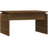 Image de vidaXL Table basse ChÃªne marron 68x50x38 cm Bois d'ingÃ©nierie