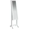 Image de vidaXL Miroir sur pied blanc 34x37x146 cm vidaXL vidaXL