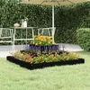 Image de vidaXL Jardinière Noir 80x80x27 cm Bois massif de pin823868