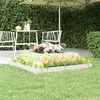 Image de vidaXL Jardinière Blanc 110x110x27 cm Bois massif de pin823872
