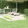 Image de vidaXL Jardinière Blanc 110x110x27 cm Bois massif de pin823900