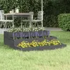 Image de vidaXL Jardinière Gris 78x78x27 cm Bois massif de pin823908