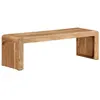 Image de vidaXL Meuble TV 110x33x33 cm bois d'acacia massif