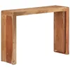 Image de vidaXL Table console 110x30x76 cm bois massif d'acacia