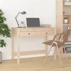 Image de vidaXL Bureau avec tiroirs 100x50x78 cm Bois massif de pin824643