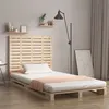 Image de vidaXL Tête de lit murale 106x3x91,5 cm Bois massif de pin