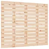 Image de Vidaxl TÃªte De Lit Murale 126x3x91,5 Cm Bois Massif De Pin