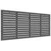 Image de vidaXL TÃªte de lit murale Gris 166x3x91,5 cm Bois massif de pin