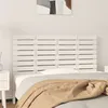 Image de vidaXL Tête de lit murale Blanc 126x3x63 cm Bois massif de pin