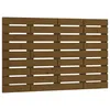 Image de vidaXL TÃªte de lit murale Marron miel 81x3x63 cm Bois massif de pin