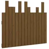 Image de vidaXL TÃªte de lit murale Marron miel 95,5x3x80 cm Bois massif de pin