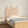 Image de vidaXL Tête de lit murale 82,5x3x80 cm Bois massif de pin