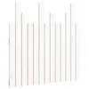 Image de vidaXL TÃªte de lit murale Blanc 82,5x3x80 cm Bois massif de pin