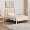 Image de vidaXL Tête de lit murale 108x3x60 cm Bois massif de pin