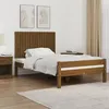 Image de vidaXL Tête de lit murale Marron miel 108x3x60 cm Bois massif de pin