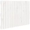 Image de vidaXL TÃªte de lit murale Blanc 95,5x3x60 cm Bois massif de pin