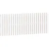 Image de vidaXL Vidaxl Tête De Lit Murale Blanc 147x3x60 Cm Bois Massif De Pin