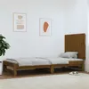 Image de vidaXL Tête de lit murale Marron miel 82,5x3x60 cm Bois massif de pin