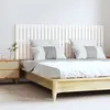 Image de vidaXL Tête de lit murale Blanc 166x3x60 cm Bois massif de pin824859
