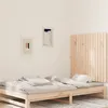 Image de vidaXL Tête de lit murale 95,5x3x90 cm Bois massif de pin