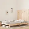 Image de vidaXL Tête de lit murale 127,5x3x90 cm Bois massif de pin