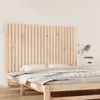 Image de vidaXL Vidaxl Tête De Lit Murale 147x3x90 Cm Bois Massif De Pin
