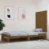 Image de vidaXL Tête de lit murale Marron miel 82,5x3x90 cm Bois massif de pin