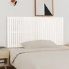 Image de vidaXL Tête de lit murale Blanc 185x3x90 cm Bois massif de pin